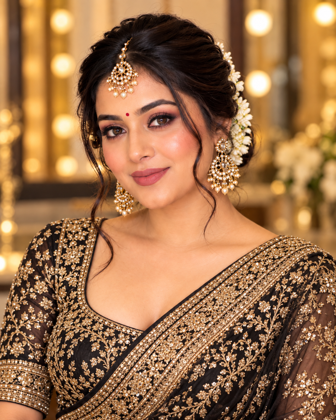 After bridal makeup transformation by Dharti Panchal